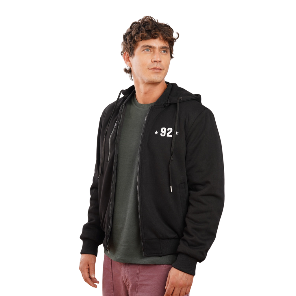 Chaqueta impermeable doble faz