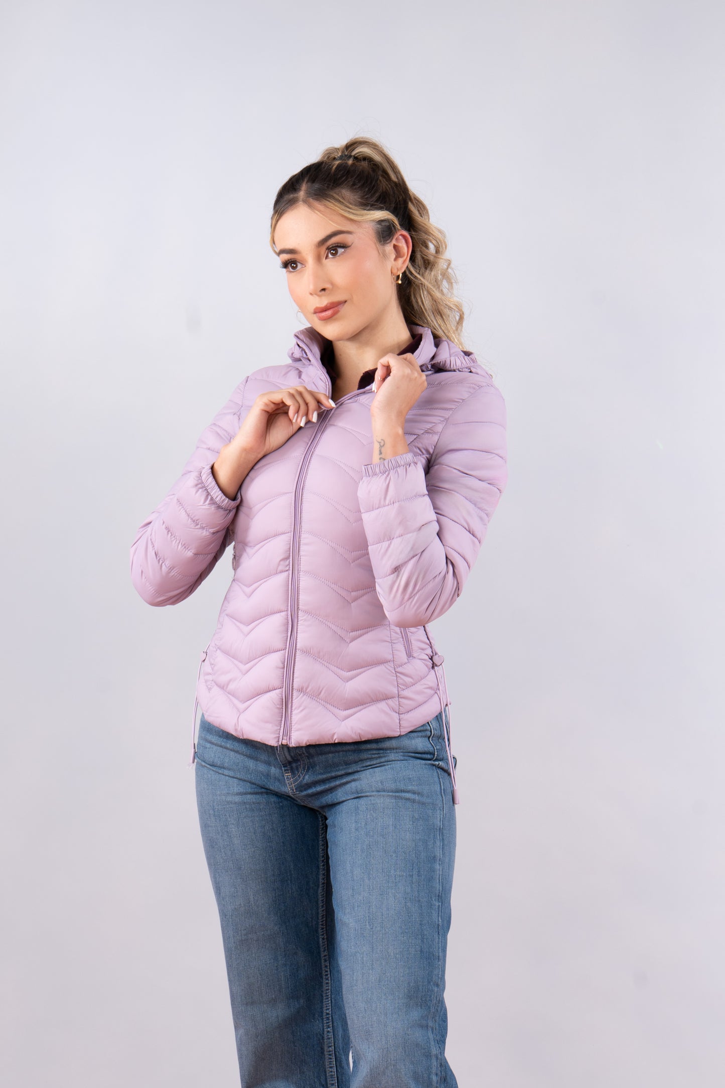 chaqueta de costuras