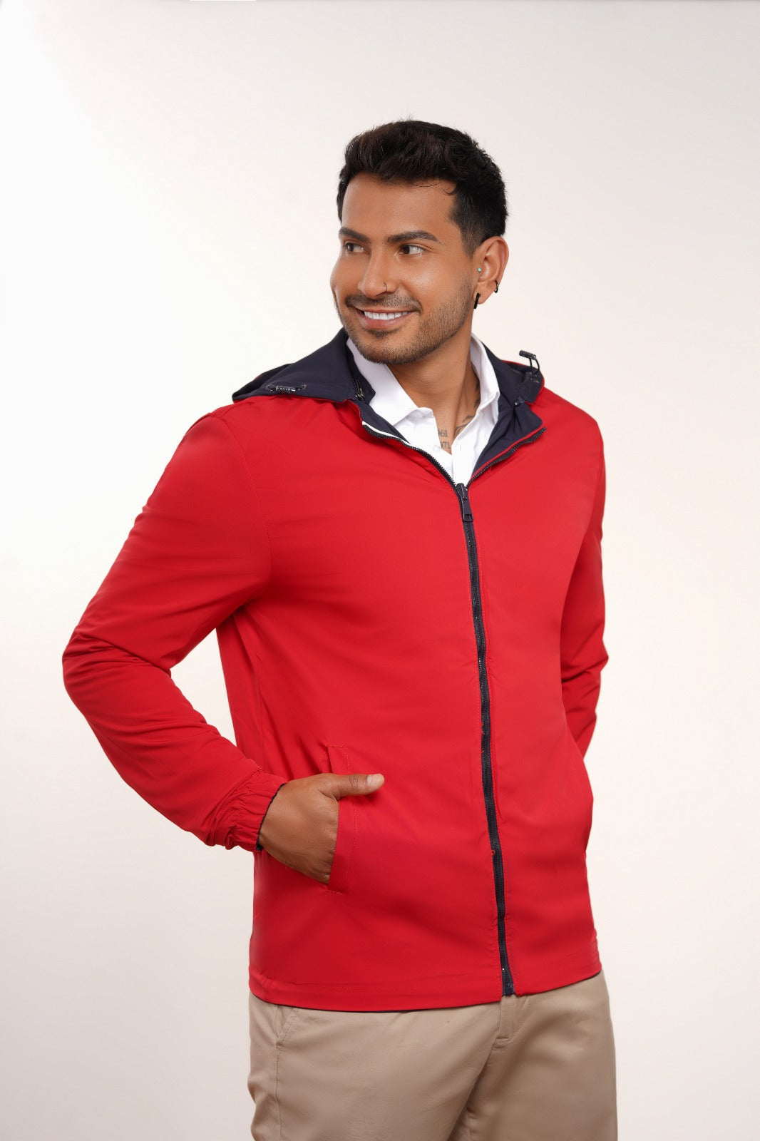 chaqueta doble faz